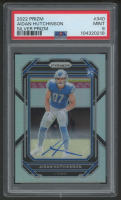 Aidan Hutchinson 2022 Panini Prizm Prizms Silver Autographs #340 RC (PSA 9) at PristineAuction.com