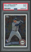 Freddie Freeman 2011 Topps Chrome #173 RC (PSA 9) at PristineAuction.com