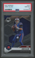 Josh Allen 2021 Panini Mosaic #227 (PSA 10) at PristineAuction.com