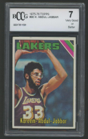 Kareem Abdul-Jabbar 1975-76 Topps #90 (BCCG 7) at PristineAuction.com