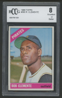 Roberto Clemente 1966 Topps #300 (BCCG 8) at PristineAuction.com