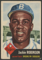 Jackie Robinson 1953 Topps #1 at PristineAuction.com