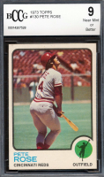 Pete Rose 1973 Topps #130 (BCCG 9) at PristineAuction.com