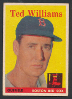 Ted Williams 1958 Topps #1 at PristineAuction.com
