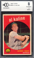 Al Kaline 1959 Topps #360 (BCCG 8) at PristineAuction.com
