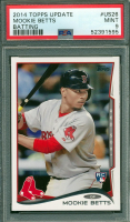 Mookie Betts 2014 Topps Update #US26A RC (PSA 9) at PristineAuction.com