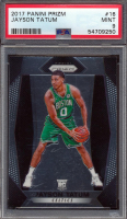 Jayson Tatum 2017-18 Panini Prizm #16 RC (PSA 9) at PristineAuction.com