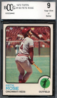 Pete Rose 1973 Topps #130 (BCCG 9) at PristineAuction.com