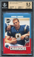 Drew Brees 2001 Upper Deck Vintage #251 RC (BGS 9.5) at PristineAuction.com
