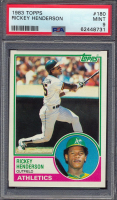 Rickey Henderson 1983 Topps #180 (PSA 9) at PristineAuction.com