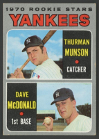 Thurman Munson RC / Dave McDonald RC 1970 Topps Rookie Stars #189 at PristineAuction.com