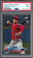 Shohei Ohtani 2018 Topps Chrome Update #HTM1 (PSA 9) at PristineAuction.com