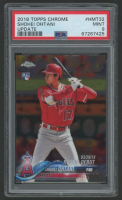 Shohei Ohtani 2018 Topps Chrome Update #HTM32 (PSA 9) at PristineAuction.com