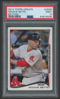 Mookie Betts 2014 Topps Update #US26A RC (PSA 9) at PristineAuction.com