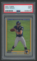 Drew Brees 2001 Topps #328 RC (PSA 9) at PristineAuction.com