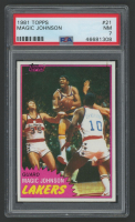 Magic Johnson 1981-82 Topps #21 (PSA 7) at PristineAuction.com