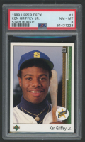 Ken Griffey Jr. 1989 Upper Deck #1 RC (PSA 8) at PristineAuction.com