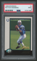 Peyton Manning 1998 Bowman #1 RC (PSA 9) at PristineAuction.com