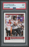 Patrick Mahomes II 2017 Panini Score #403 (PSA 9) at PristineAuction.com