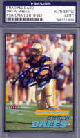 Drew Brees Signed 2001 Ultra #260 #2364/2499 RC (PSA) at PristineAuction.com