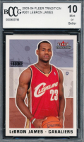 LeBron James 2003-04 Fleer Tradition #261 RC (BCCG 10) at PristineAuction.com