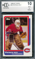 Patrick Roy 1986-87 Topps #53 RC (BCCG 10) at PristineAuction.com