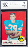 Larry Csonka 1969 Topps #120 RC (BCCG 9) at PristineAuction.com