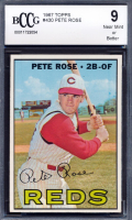 Pete Rose 1967 Topps #430 (BCCG 9) at PristineAuction.com