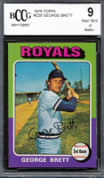 George Brett 1975 Topps #228 RC (BCCG 9) at PristineAuction.com