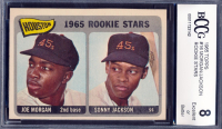 Joe Morgan / Sonny Jackson 1965 Topps #16 Rookie Stars RC DP (BCCG 8) at PristineAuction.com