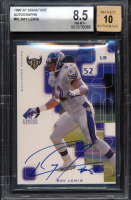 Ray Lewis 1999 SP Signature Autographs #RL (BGS 8.5 | Autograph Graded 10) at PristineAuction.com