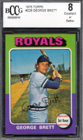 George Brett 1975 Topps #228 RC (BCCG 8) at PristineAuction.com