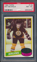 Ray Bourque 1980-81 Topps #140 RC (PSA 8) at PristineAuction.com