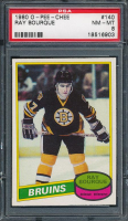 Ray Bourque 1980-81 O-Pee-Chee #140 RC (PSA 8) at PristineAuction.com