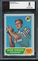 Bob Griese 1968 Topps #196 RC (BVG 8) at PristineAuction.com