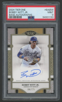 Bobby Witt Jr. 2024 Topps Tier One Base Autographs #BABW #4/25 (PSA 9) at PristineAuction.com