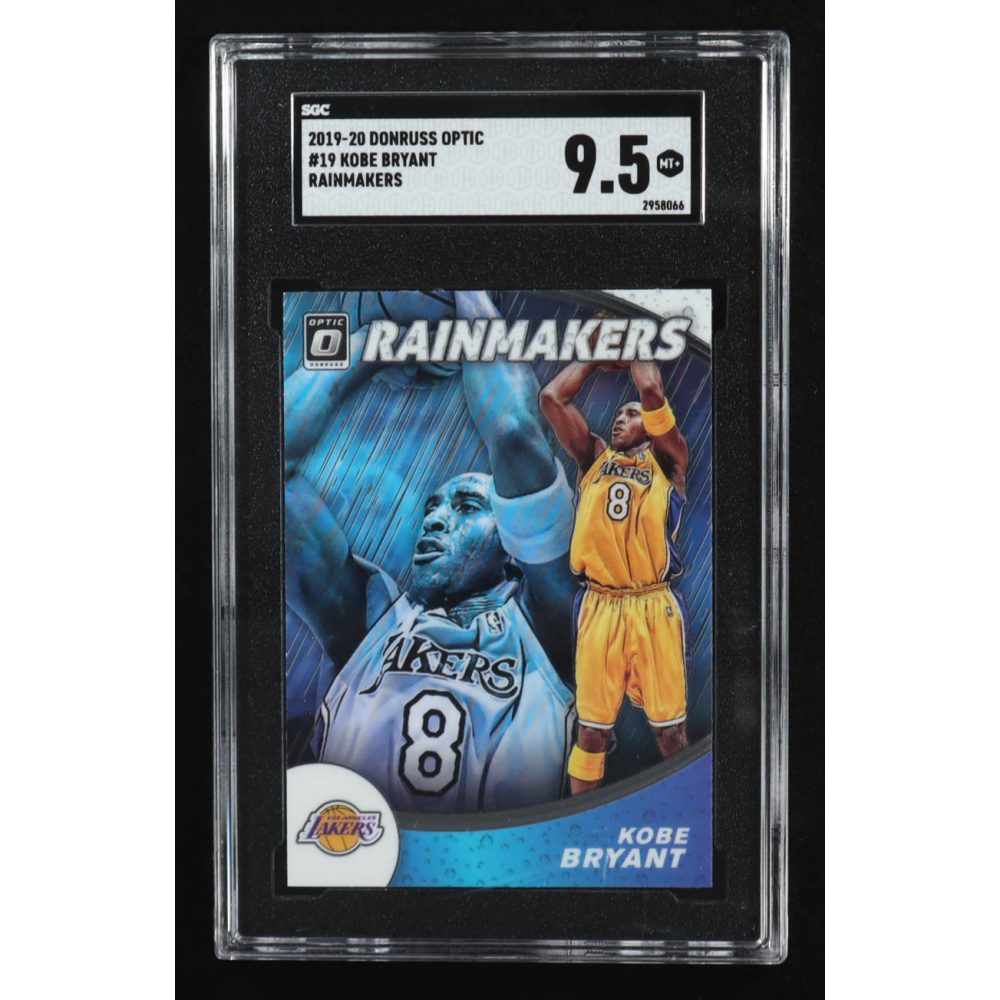 Kobe Bryant 2019-20 Donruss Optic Rainmakers #19 (SGC 9.5) at PristineAuction.com