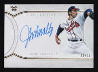 John Smoltz 2018 Topps Definitive Collection Autographs #DCAJS #10/35 at PristineAuction.com