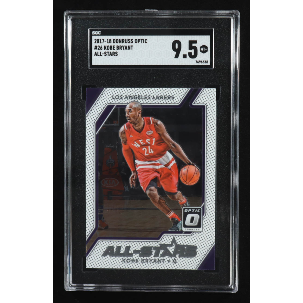 Kobe Bryant 2017-18 Donruss Optic All Stars #26 (SGC 9.5) at PristineAuction.com