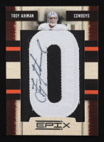 Troy Aikman 2010 Epix Canton Lettermen Autographs #16 #15/50 at PristineAuction.com