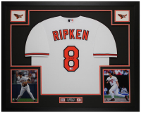 Cal Ripken Jr. Signed Orioles Custom Framed Nike Authentic Jersey Display (Tristar) at PristineAuction.com
