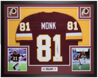 Art Monk Signed Custom Framed Jersey Display (Beckett) at PristineAuction.com