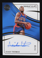 Isiah Thomas 2023-24 Immaculate Collection Immaculate Signatures #7 #24/99 at PristineAuction.com