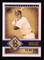 Pee Wee Reese 2002 SP Legendary Cuts Game Bat #BPWE DP at PristineAuction.com