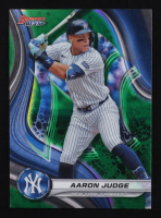 Aaron Judge 2024 Bowman's Best Green Refractors #43 #09/99 at PristineAuction.com