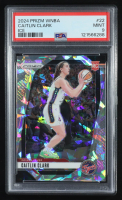 Caitlin Clark 2024 Panini Prizm WNBA Prizms Ice #145 RC (PSA 9) at PristineAuction.com