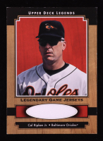 Cal Ripken 2001 Upper Deck Legends Legendary Game Jersey #JCR DP at PristineAuction.com