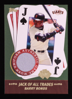 Barry Bonds 2002 Topps 5-Card Stud Jack of All Trades Relics #5JBB at PristineAuction.com