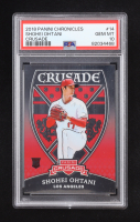 Shohei Ohtani 2018 Panini Chronicles Crusade #14 RC (PSA 10) at PristineAuction.com