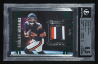 Justin Fields 2022 Panini Black Starlight Materals Emerald #2 #23/25 (BGS 8.5) at PristineAuction.com